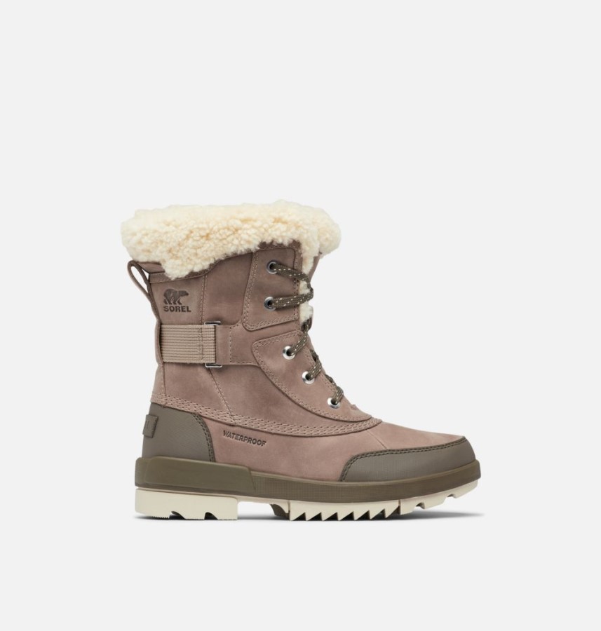 Women's Tivoli Iv Parc Boot Omega Taupe-Major Sorel Australia