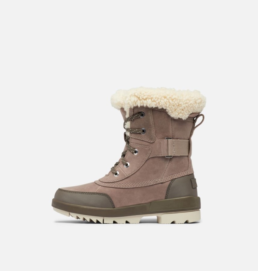 Women's Tivoli Iv Parc Boot Omega Taupe-Major Sorel Australia