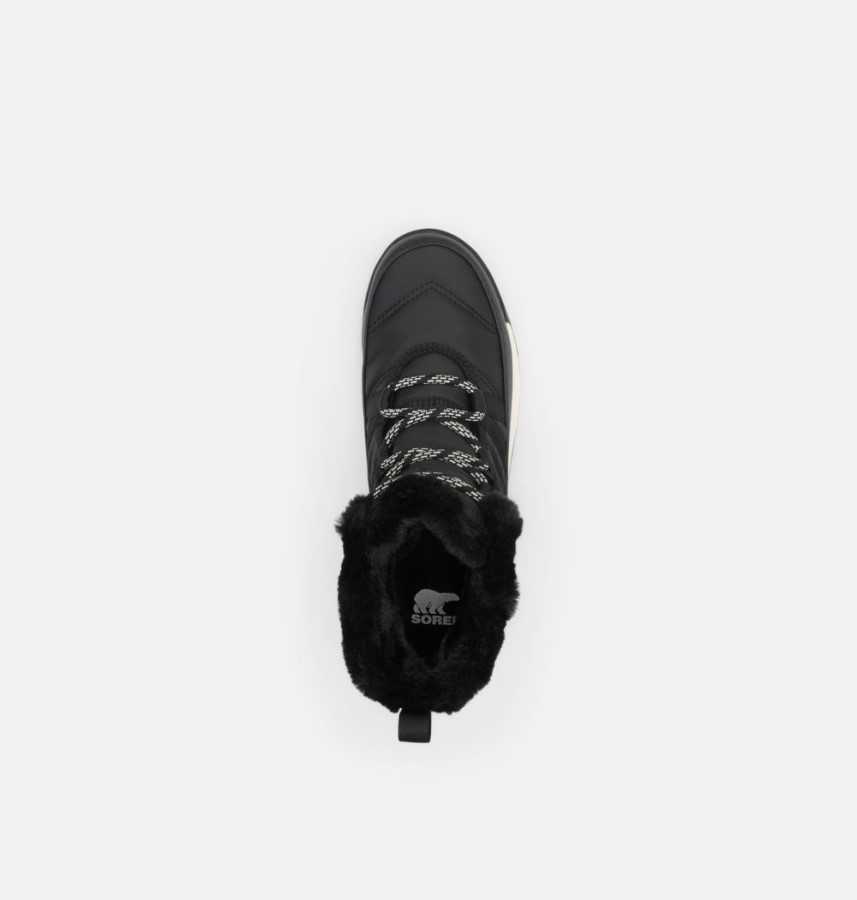 Women's Whitney Ii Short Lace Boot Sorel Australia Black