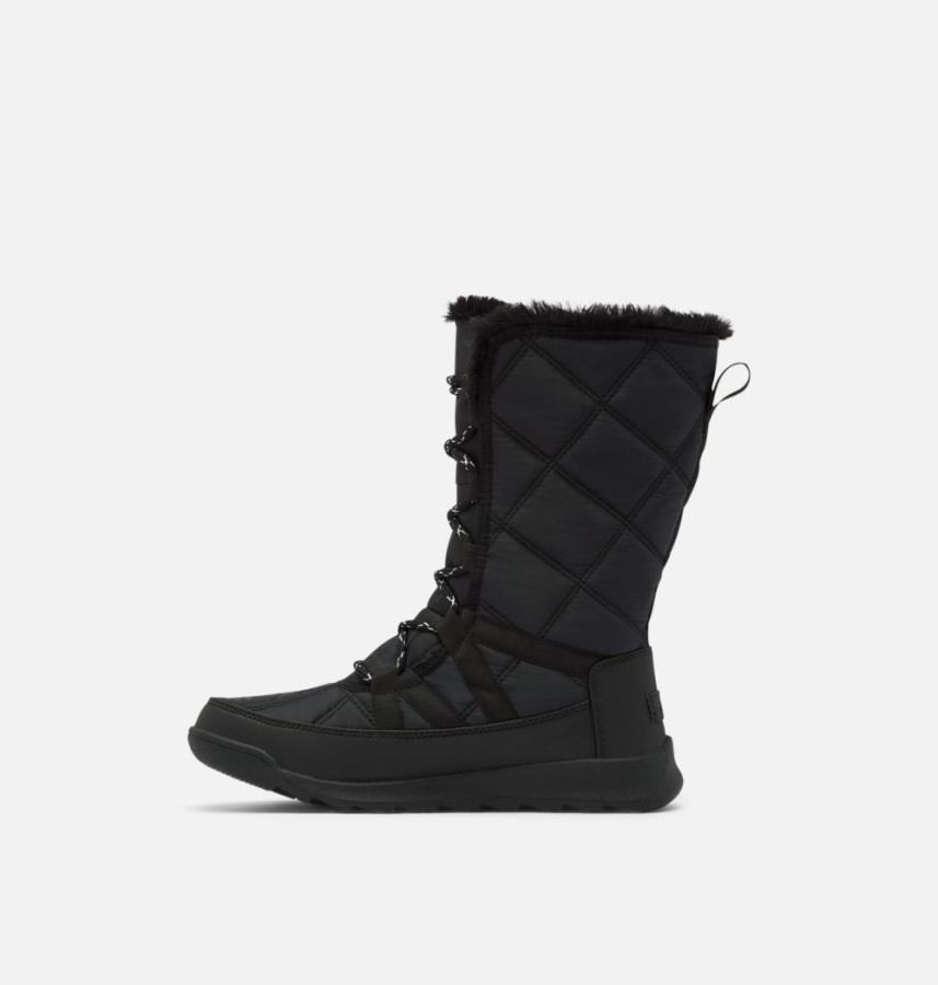 Women's Whitney Ii Tall Lace Boot Black Sorel Australia