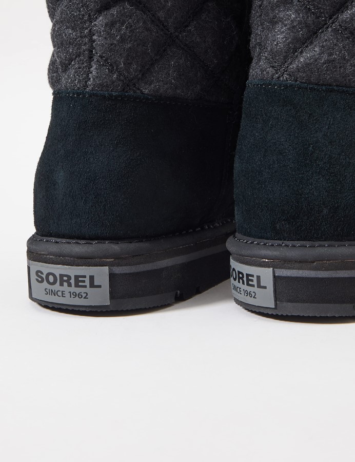 Women's Winter Boots Newbie Sorel Australia Black Grill