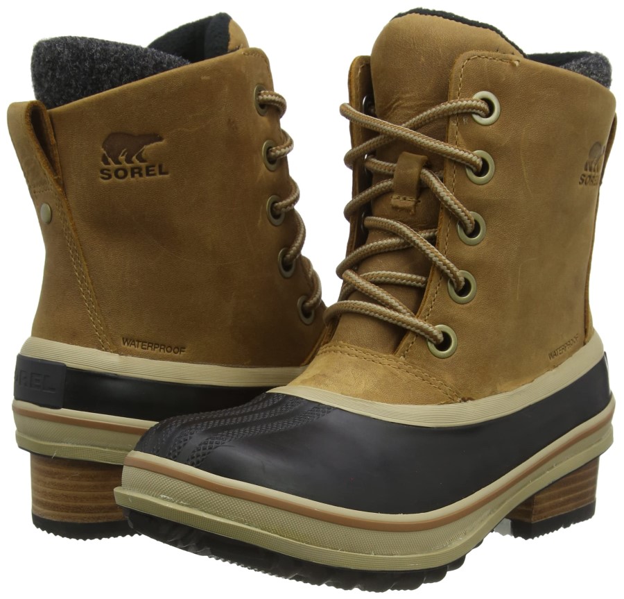 Women's Winter Boots Slimpack Iii Lace Wp Sorel Australia Elk