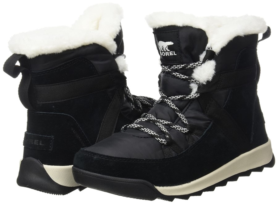 Women's Winter Boots Whitney Ii Flurry Wp Black Sorel Australia