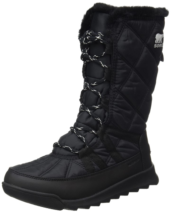 Women's Winter Boots Whitney Ii Tall Lace Wp Sorel Australia Black