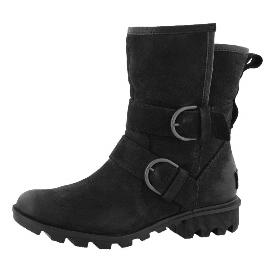 Womens 1870301 Phoenix Moto Cozy Sorel Australia Black