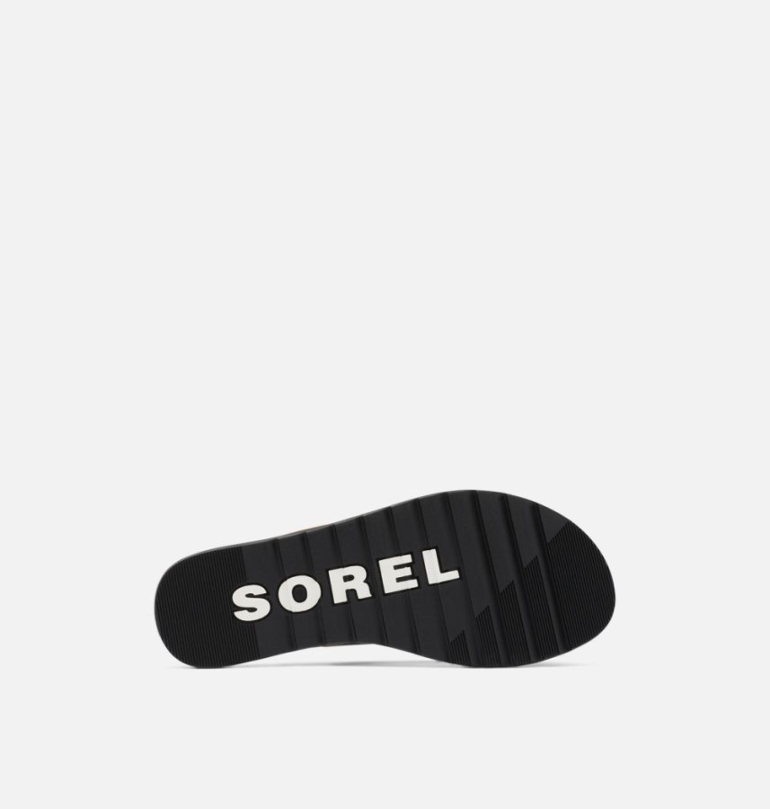 Womens Ella Ii Flip Sandal Sorel Australia Black-Sea Salt