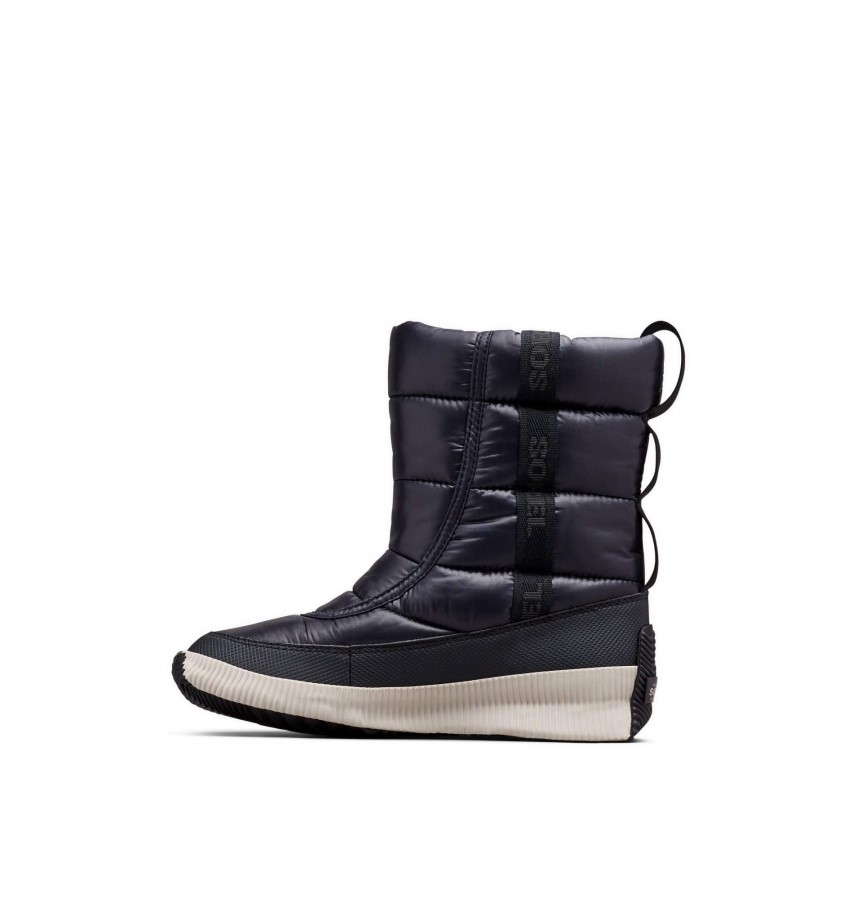 Womens Out 'N About Puffy Mid Sorel Australia Black