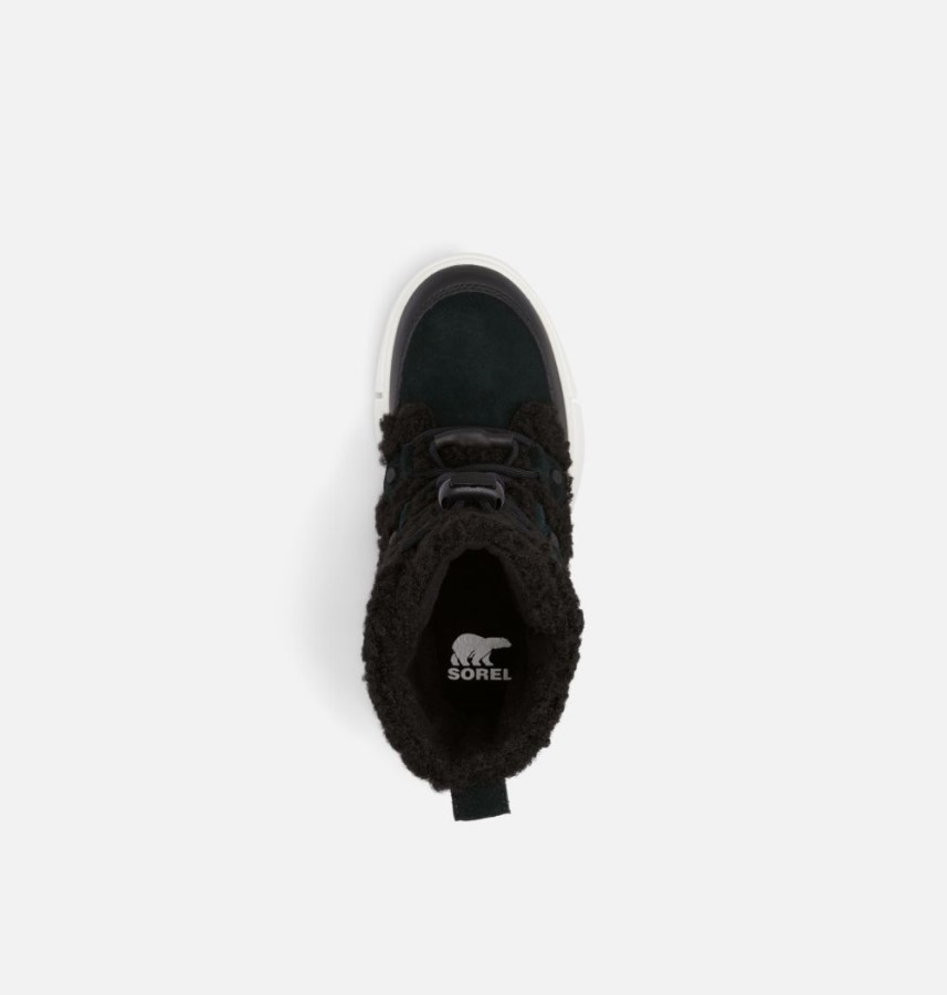 Youth Explorer Cozy Boot Sorel Australia Black-Sea Salt