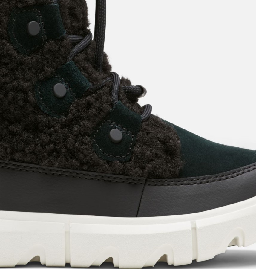 Youth Explorer Cozy Boot Sorel Australia Black-Sea Salt
