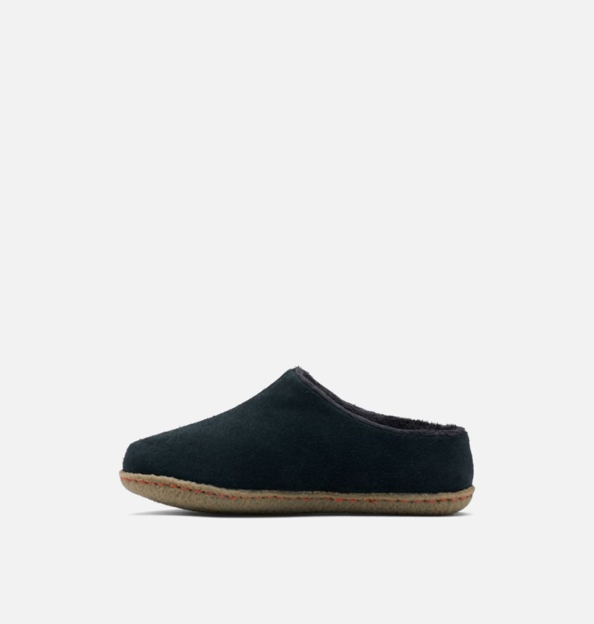 Youth Lanner Ridge Ii Slipper Black-Sage Sorel Australia