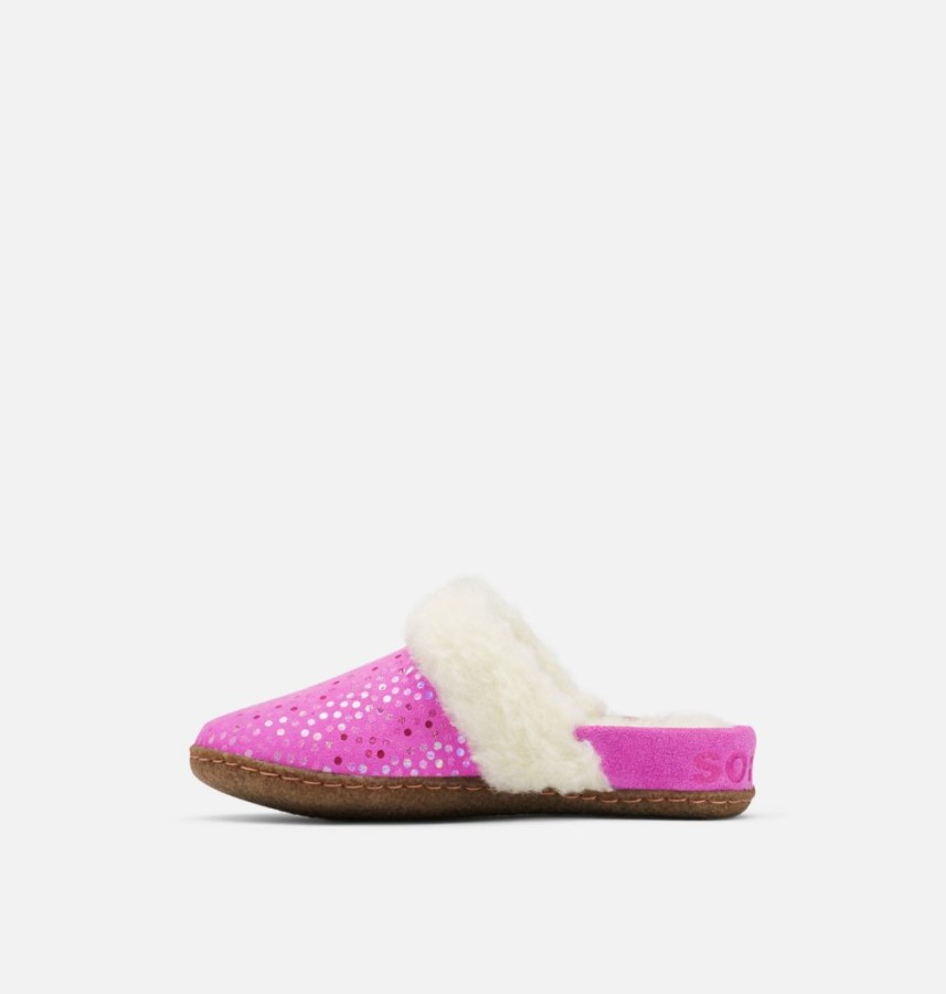 Youth Nakiska Slide Ii Slipper Bright Lavender-Gum 2 Sorel Australia