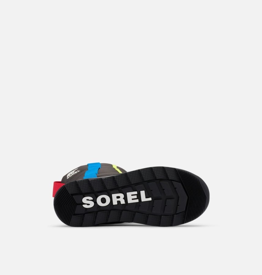 Youth Whitney Ii Puffy Mid Boot Jet-Black Sorel Australia