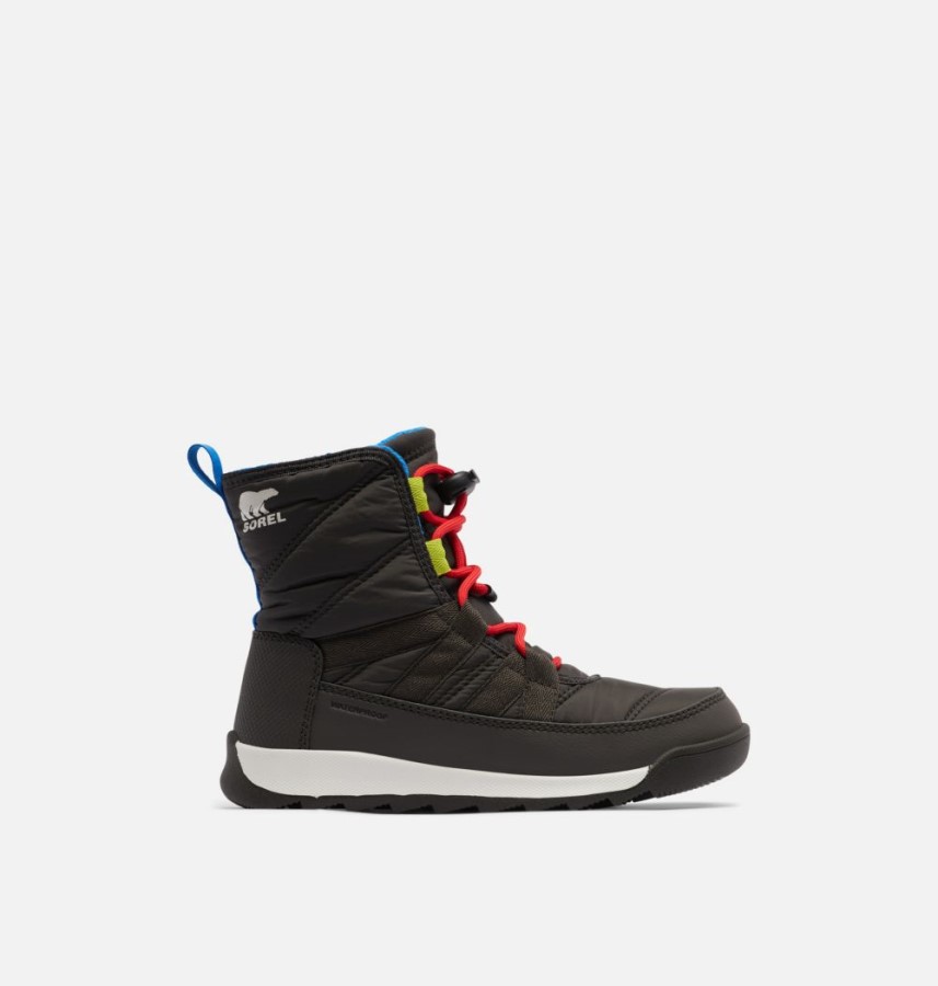 Youth Whitney Ii Short Lace Boot Sorel Australia Jet-Sea Salt