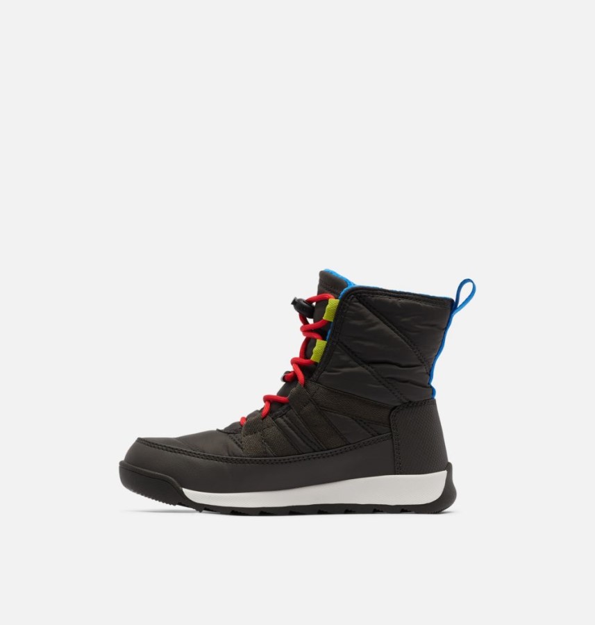 Youth Whitney Ii Short Lace Boot Sorel Australia Jet-Sea Salt