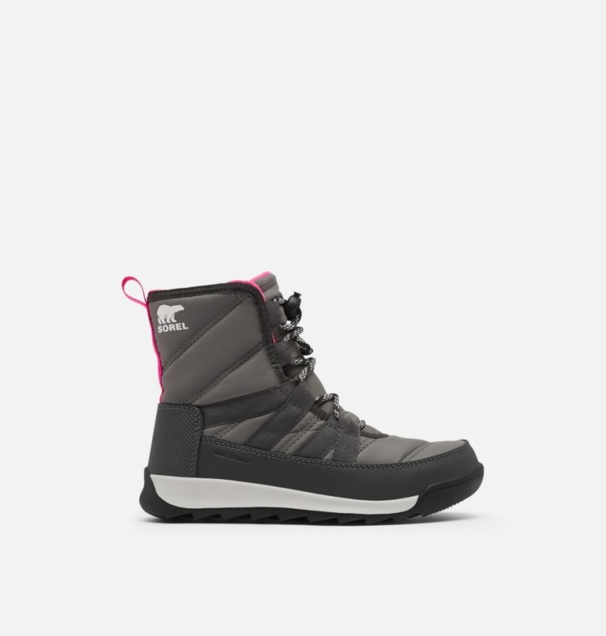 Youth Whitney Ii Short Lace Winter Boot Sorel Australia Quarry
