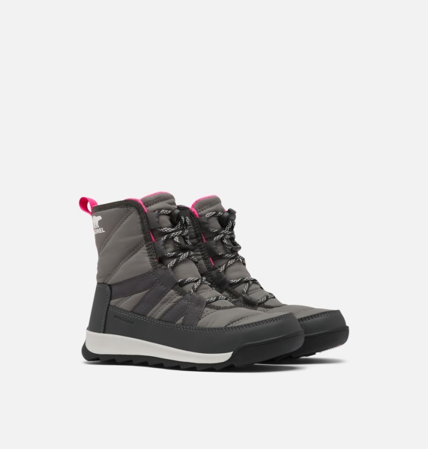 Youth Whitney Ii Short Lace Winter Boot Sorel Australia Quarry