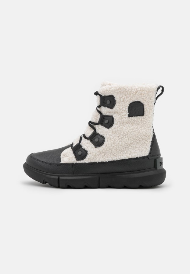 Black/Sea Salt Sorel Australia Explorer Ii Joan Cozy Winter Boots
