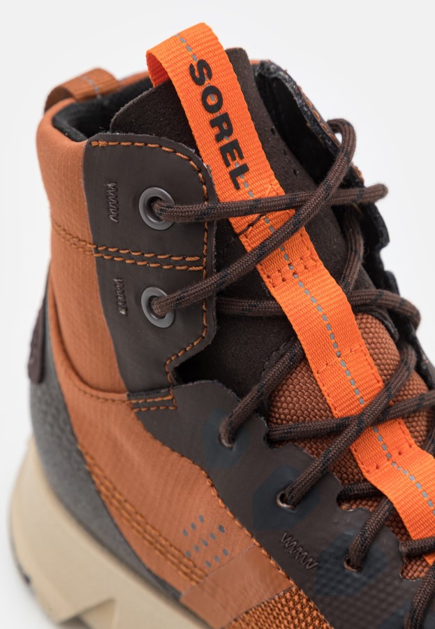 Wood/Blackened Sorel Australia Hill Lite Rush Wp High-Top Trainers