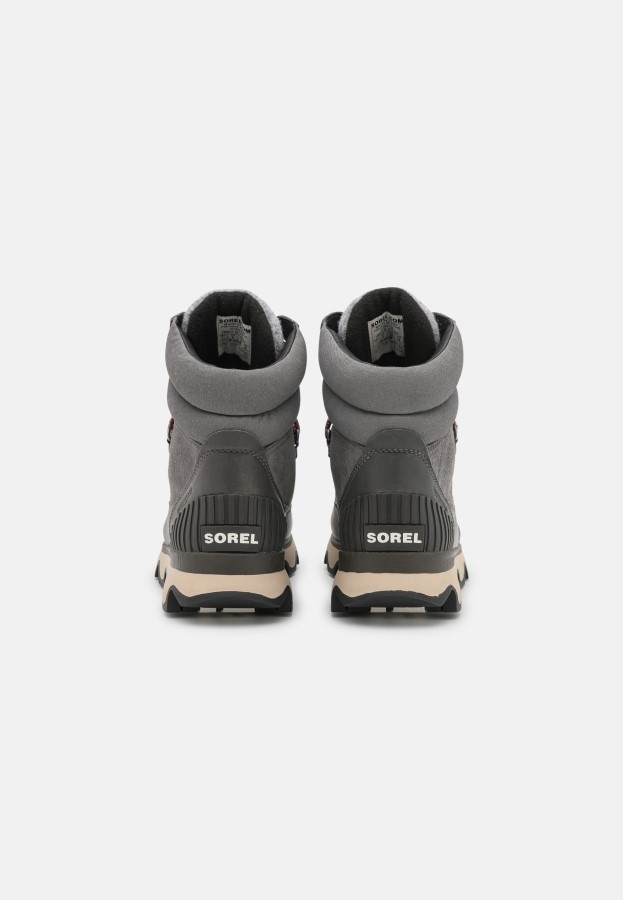 Quarry/Black Sorel Australia Kinetic Conquest Lace-Up Ankle Boots