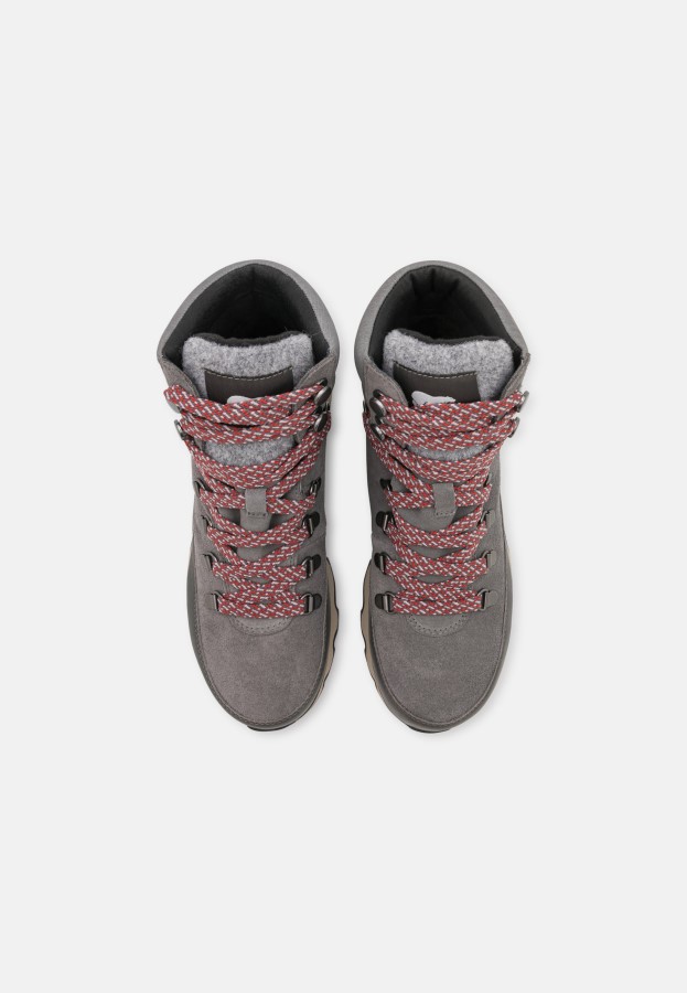 Quarry/Black Sorel Australia Kinetic Conquest Lace-Up Ankle Boots