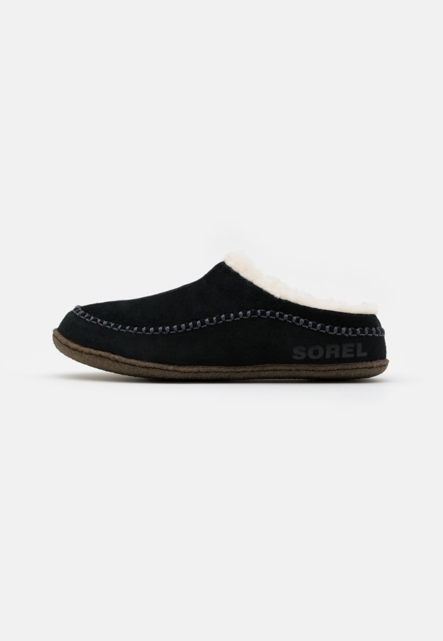 Black Lanner Ridge Slippers Sorel Australia