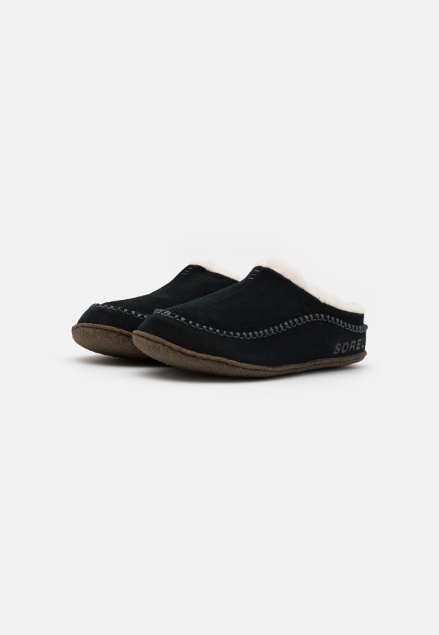 Black Lanner Ridge Slippers Sorel Australia