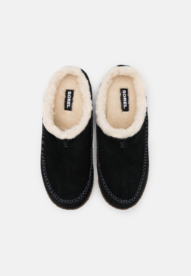 Black Lanner Ridge Slippers Sorel Australia