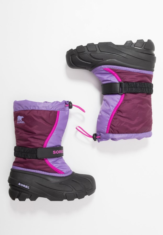 Sorel Australia Purple Dahlia/Paisley Purple Youth Flurry Winter Boots