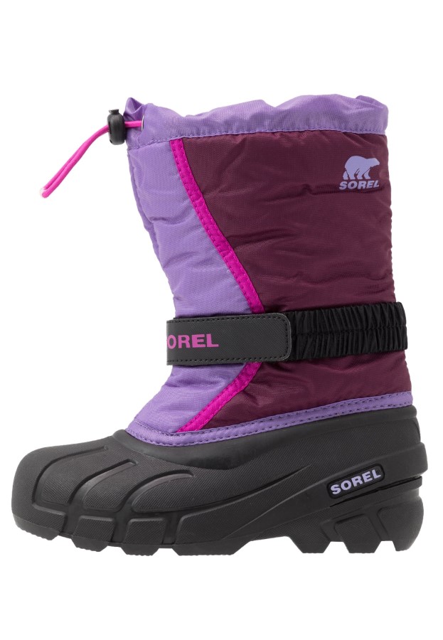Sorel Australia Purple Dahlia/Paisley Purple Youth Flurry Winter Boots