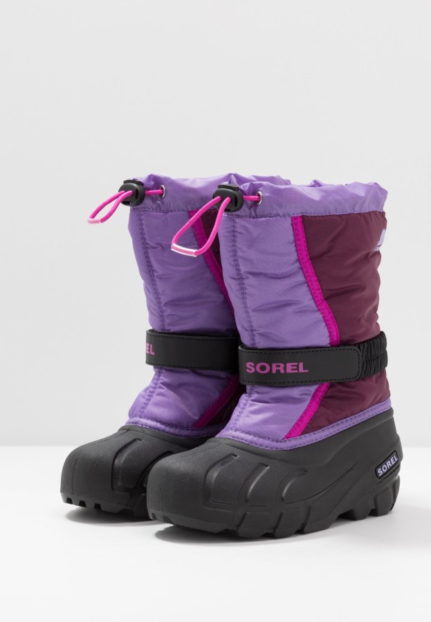 Sorel Australia Purple Dahlia/Paisley Purple Youth Flurry Winter Boots