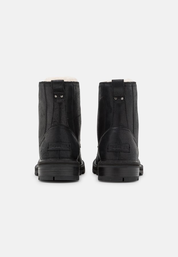 Black/Nocturnal Red Lennox Lace Cozy Winter Boots Sorel Australia