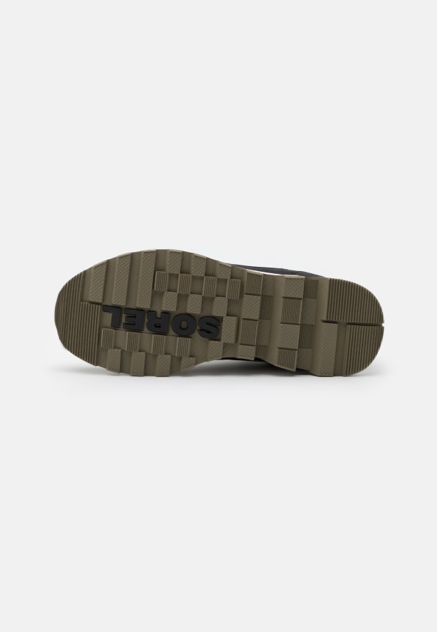 Hill Chukka Wp High-Top Trainers Sorel Australia Black/Dark Moss