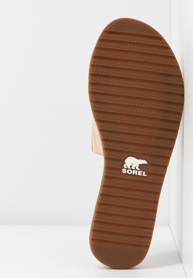 Ella Block Slide Mules Sorel Australia Natural/Tan