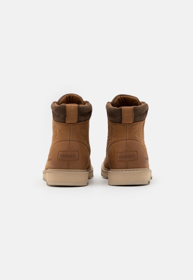 Velvet Tan Sorel Australia Madson Moc Toe Wp Lace-Up Ankle Boots
